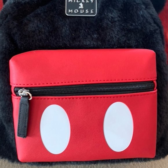 Disney Mickey Mouse Plush Backpack--New with Tags - Picture 4 of 11